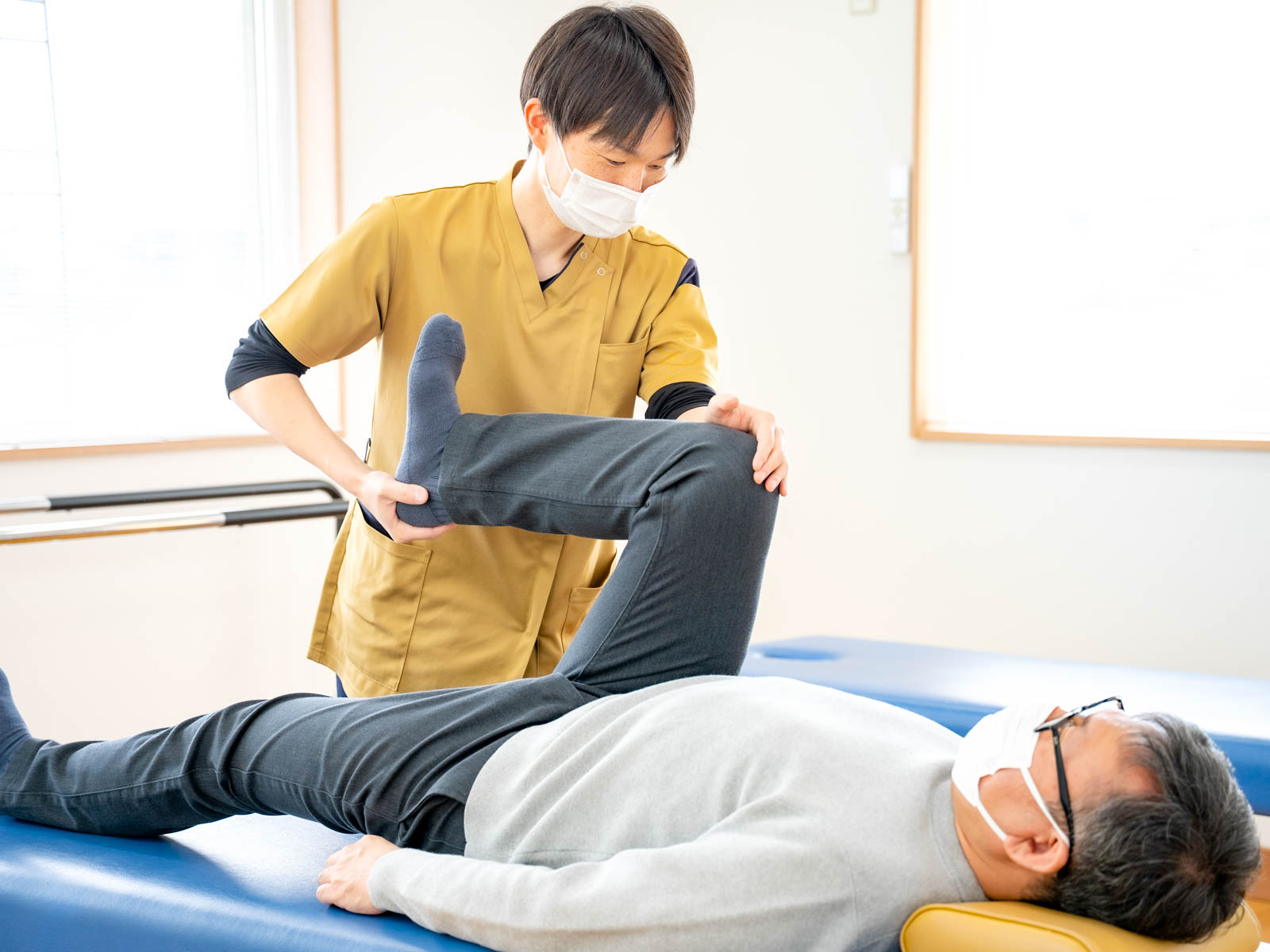 理学療法士によるリハビリ