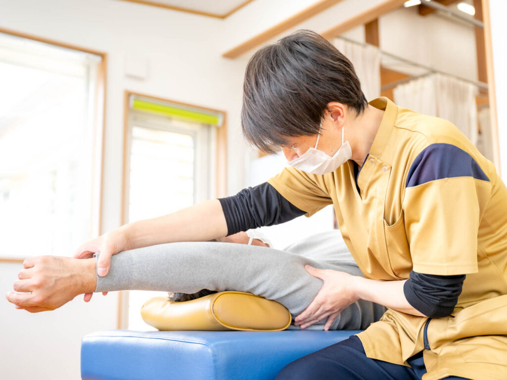 理学療法士によるリハビリ